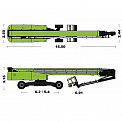 Чертеж Телескопический подъемник AURORA ZT72J
