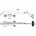 Чертеж Телескопический подъемник AURORA TB58RJ PLUS